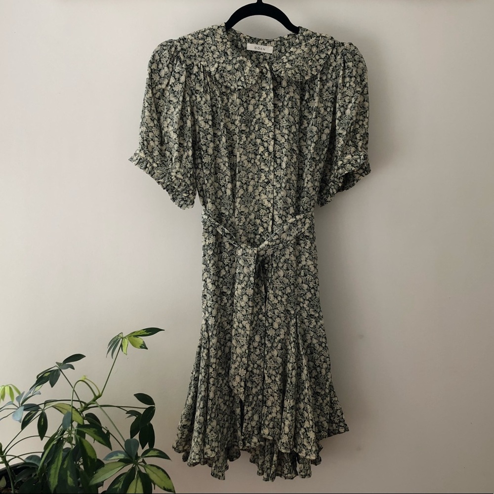 Doên silk mini dress